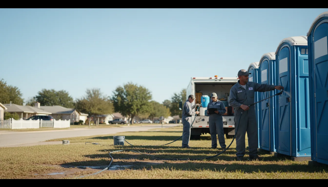 Long-Term Portable Toilet Rental in Howes, SD near me